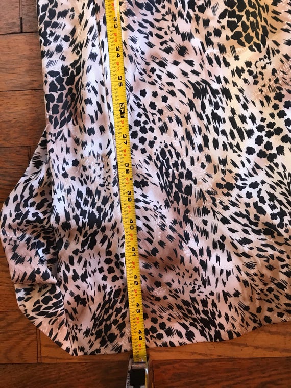 Vintage cheetah/leopard/animal print dress - image 8