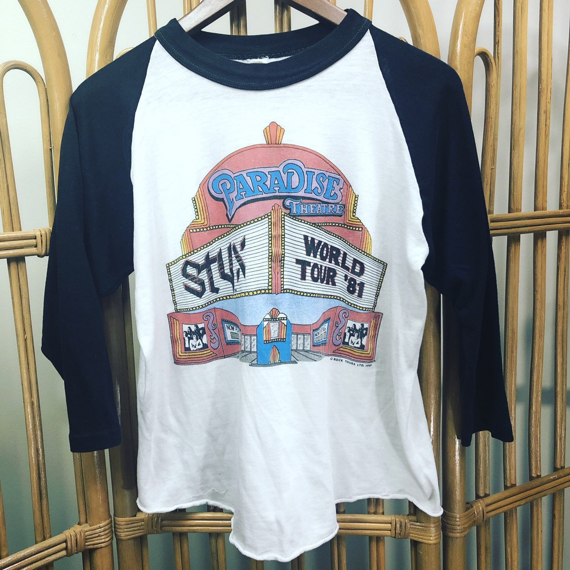 80s concert tees