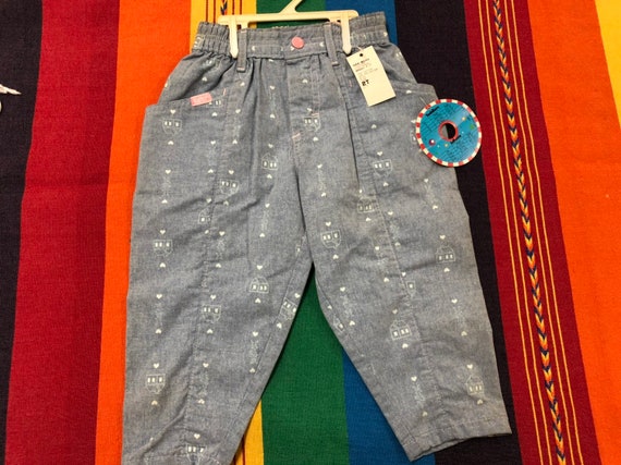 Deadstock Lee, 2T kids jeans, kids denim, vintage… - image 1