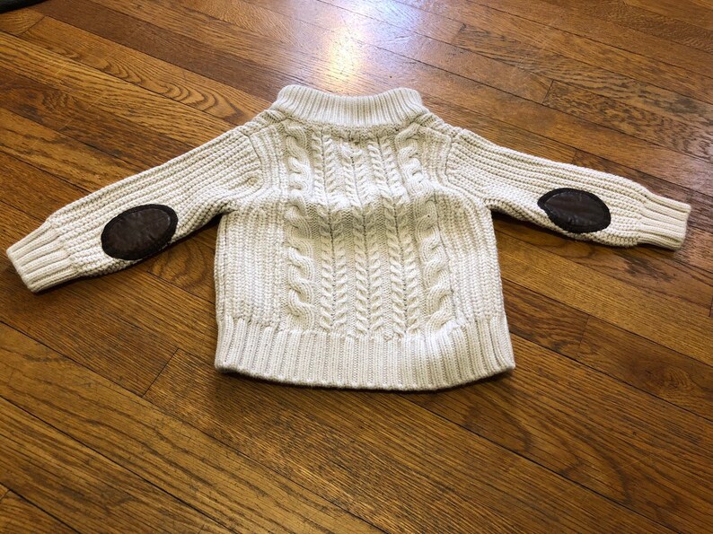 Vintage knits, vintage ribbed sweater, fisherman sweater, vintage baby image 3