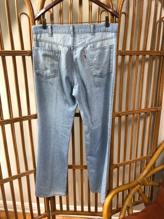 Vintage Levis, vintage jeans, light wash jeans, s… - image 5