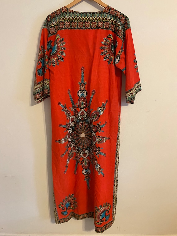 Vintage kaftan, 70s kaftan, vintage boho, caftan