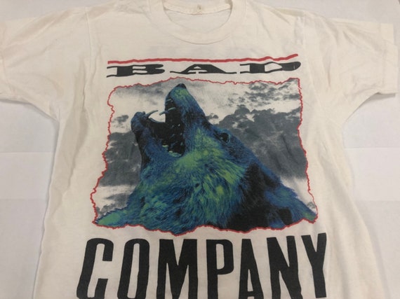 Vintage Bad Company concert tee, vintage rock tee… - image 1