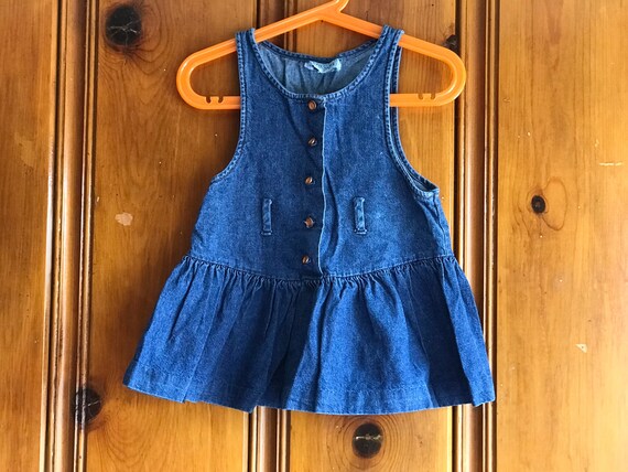 4t denim dress