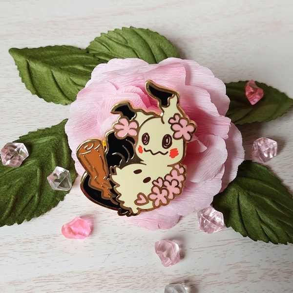 Garden Monster - Shy Little Shadow - Hard Enamel Pin