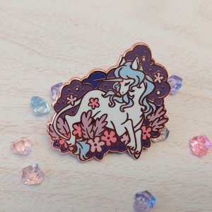 A Unicorn in Her Forest - A Hard Enamel Pin