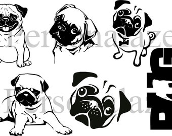Download Pug Svg Etsy
