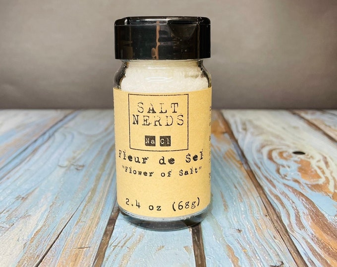 Fleur de Sel Shaker • 2.4 oz • French Flower of Salt