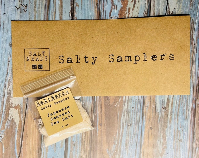 Japanese Seaweed Sea Salt • SaltNerds Salty Sampler • .5oz