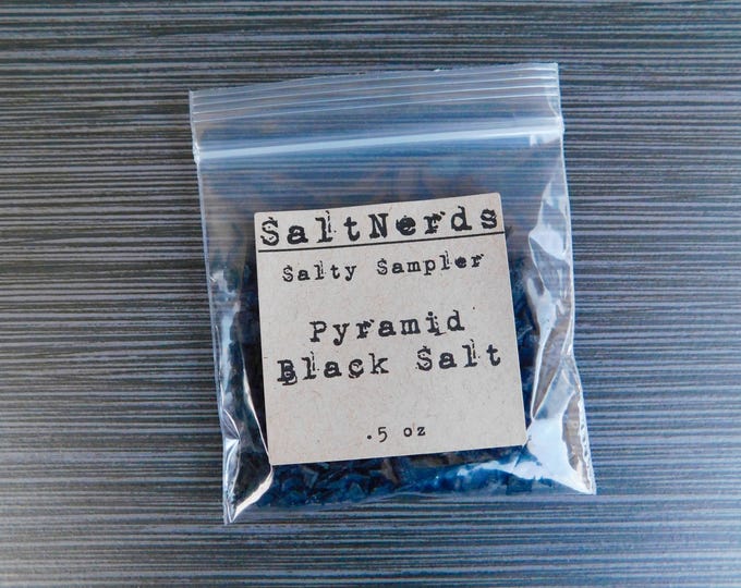 Pyramid Black Salt • SaltNerds Salty Sampler • .5oz