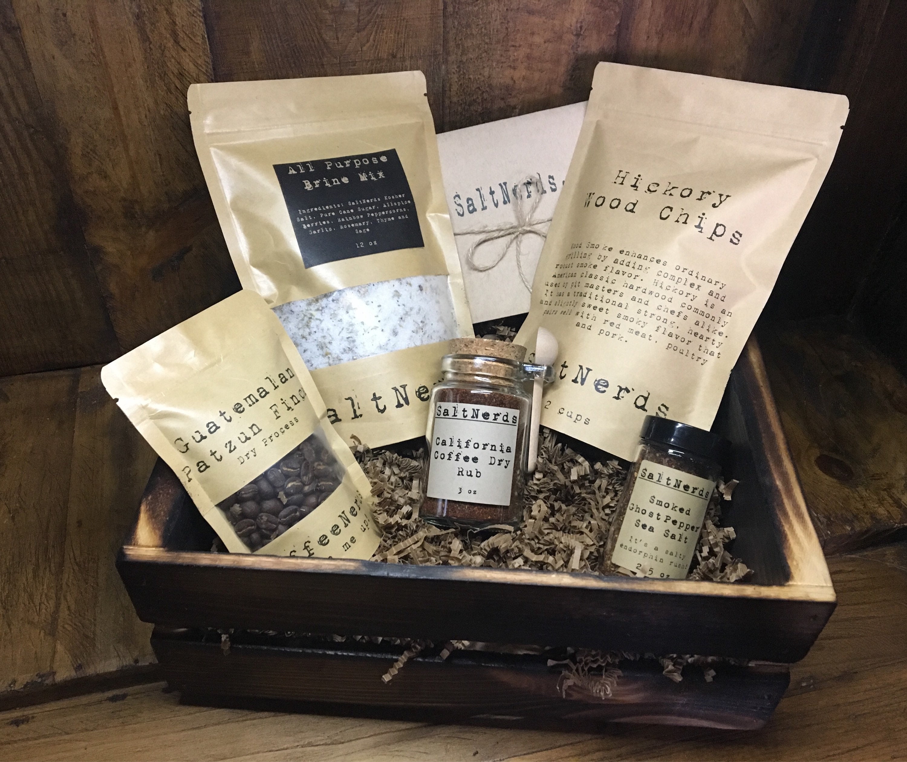 Wood Smoked BBQ Seasoning Gift Box Set