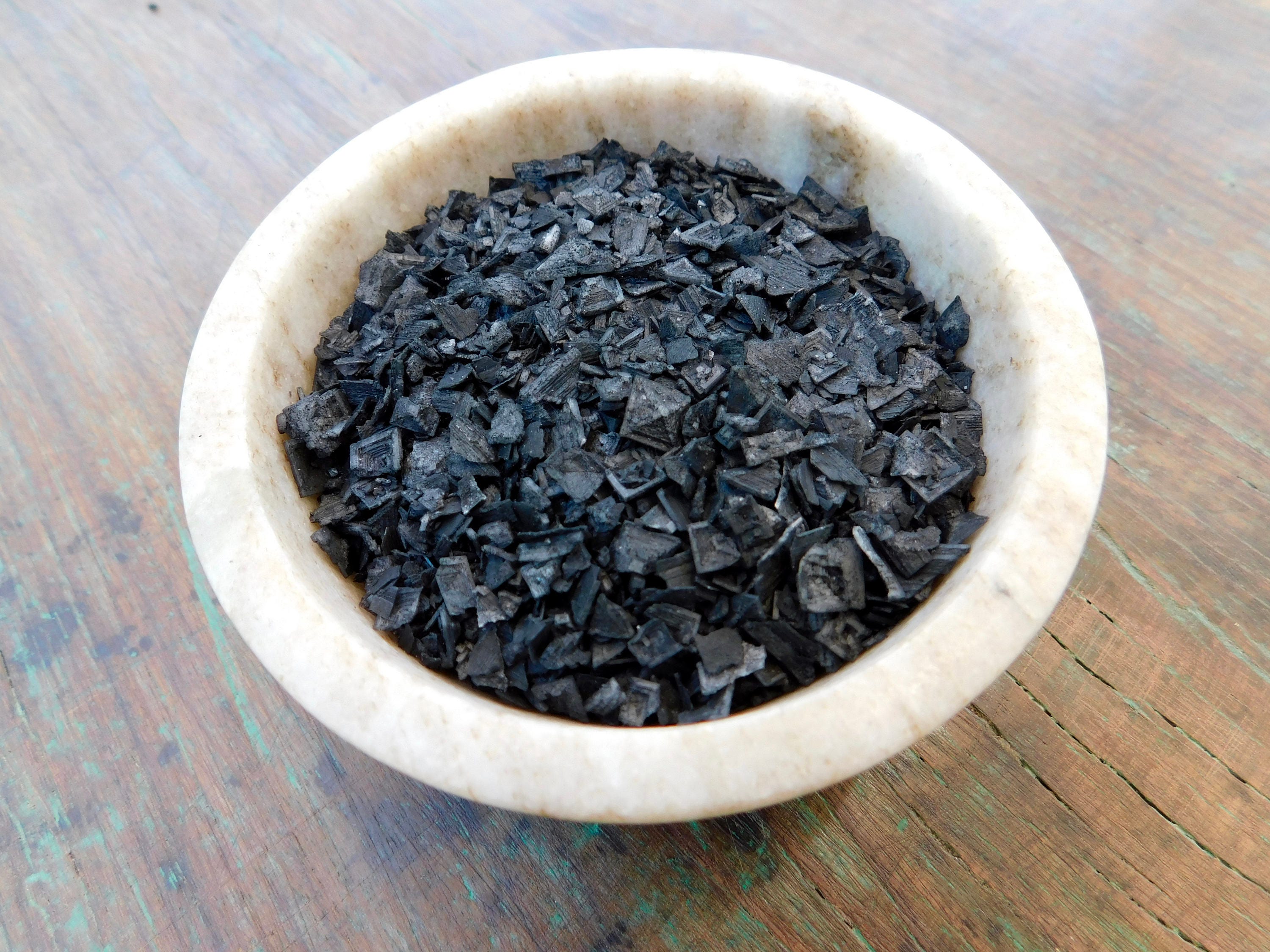 Pyramid Black Salt • 1.5 oz • Mediterranean Flake Sea Salt • Activated Charcoal • Refill Kraft Pouch