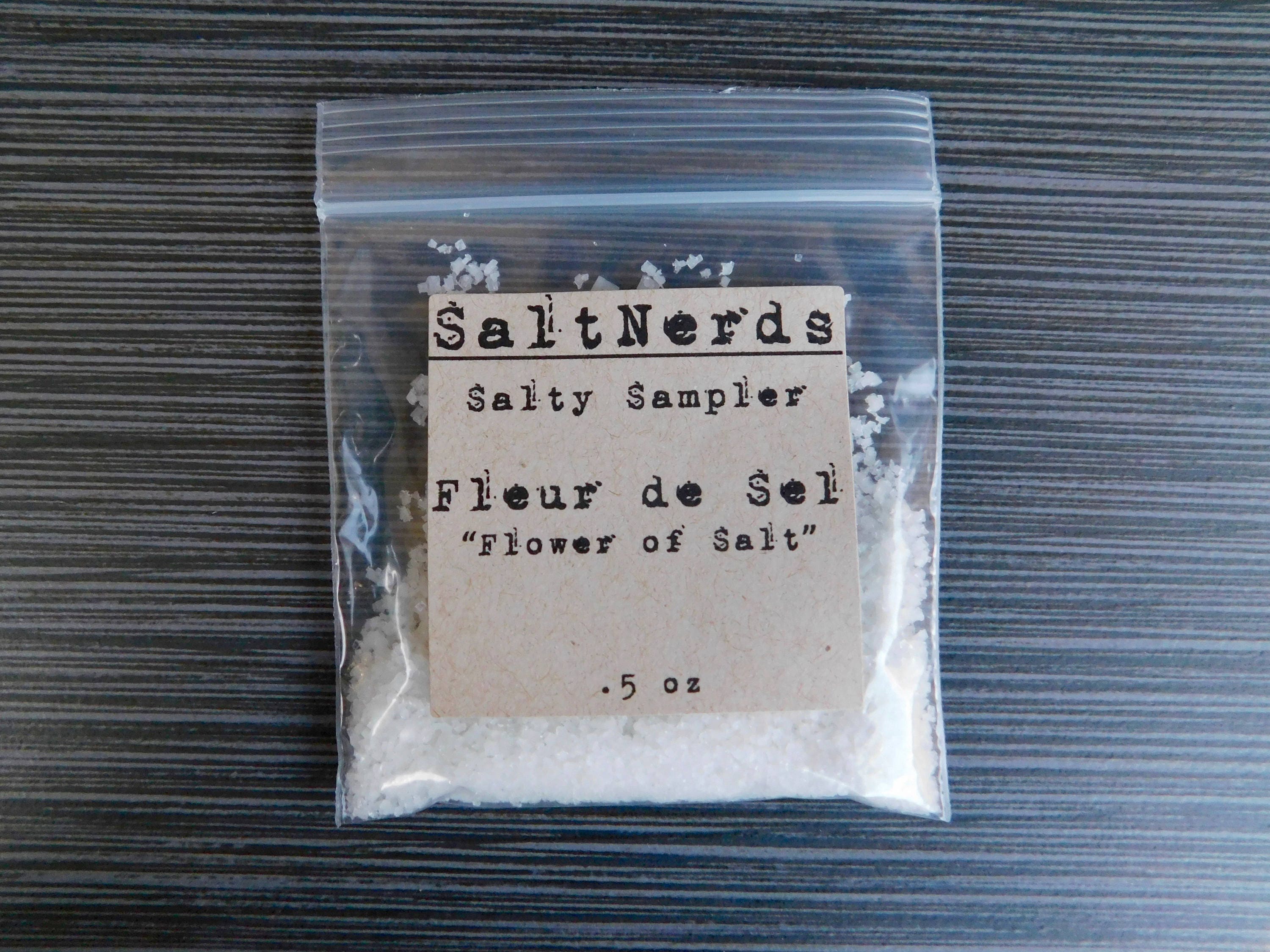 Fleur de Sel Flower of Salt • SaltNerds Salty Sampler • .5 oz