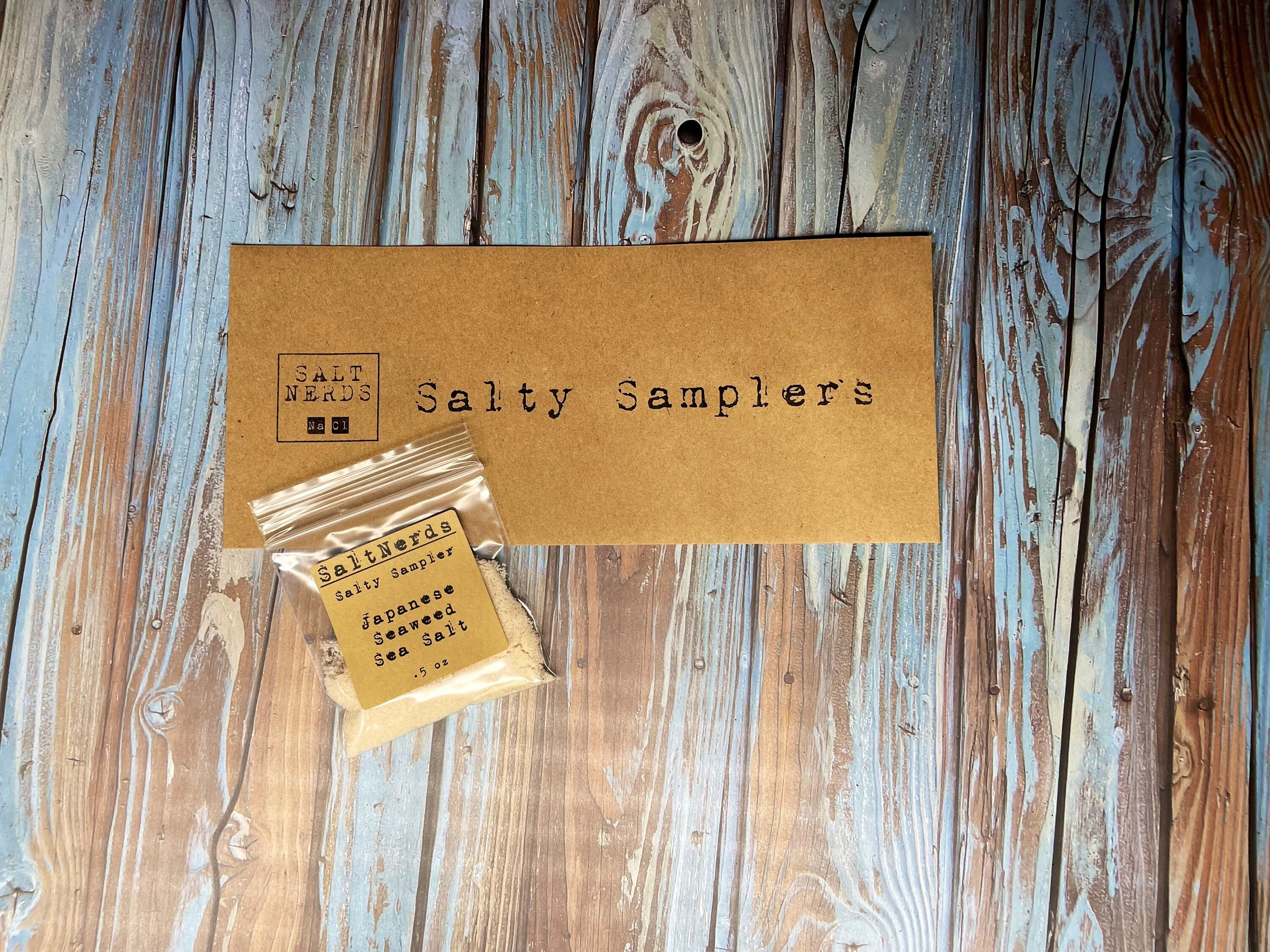 Japanese Seaweed Sea Salt • SaltNerds Salty Sampler • .5oz