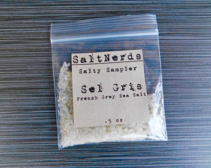 Sel Gris • French Grey Salt • SaltNerds Salty Sampler • .5 oz