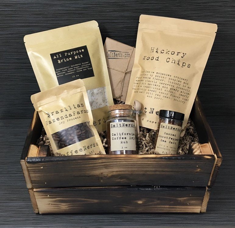 Wood Smoked BBQ Seasoning Gift Box Set