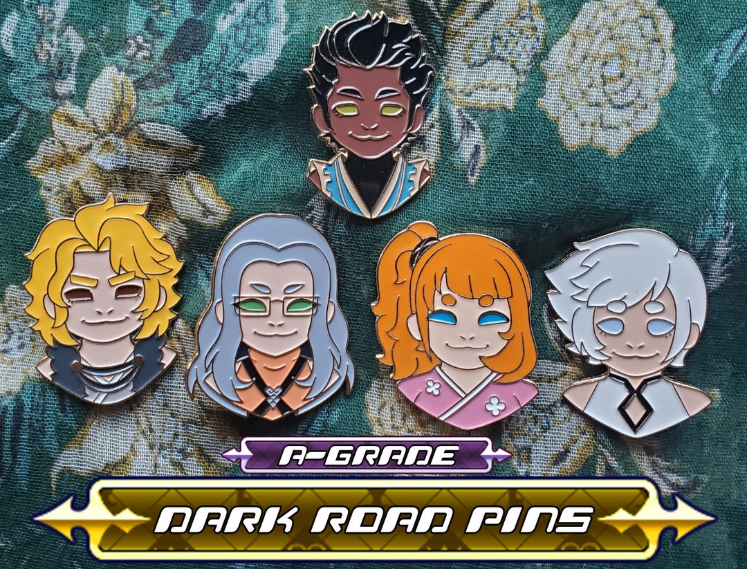 Dark Road Upperclassmen-enamel Pins-a GRADE - Etsy