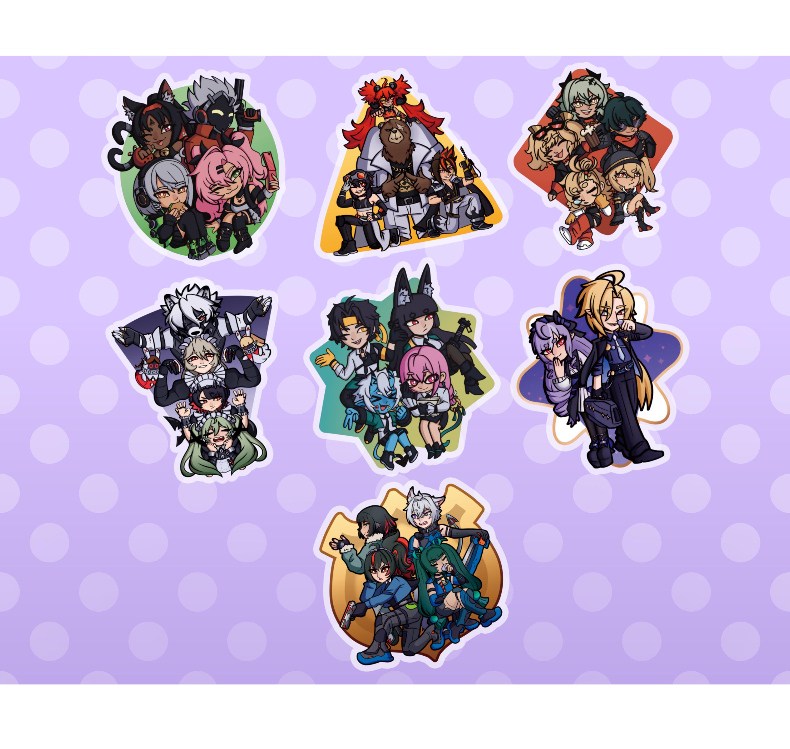 ZZZ Factions - Double Sided Borderless Acrylic Keychain - Etsy