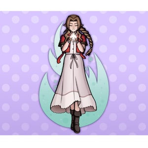 Aerith Wooden Standee