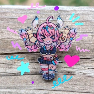 Varesa Holo Acrylic Pin