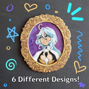 Focalors Portrait Magnets | Hand Painted!