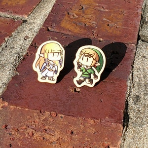 Skyward Sword Mini Wooden Pins
