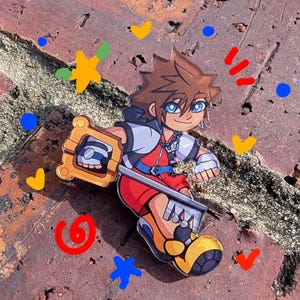 Sora KH Acrylic Pin