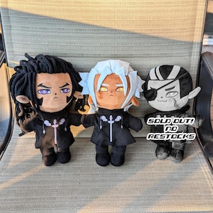 Organization 13 Plushies - Xemnas/Xaldin
