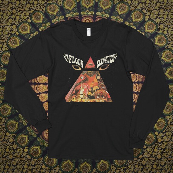 13th Floor Elevators 66 Live Art T Shirt Long Sleeve Raglan