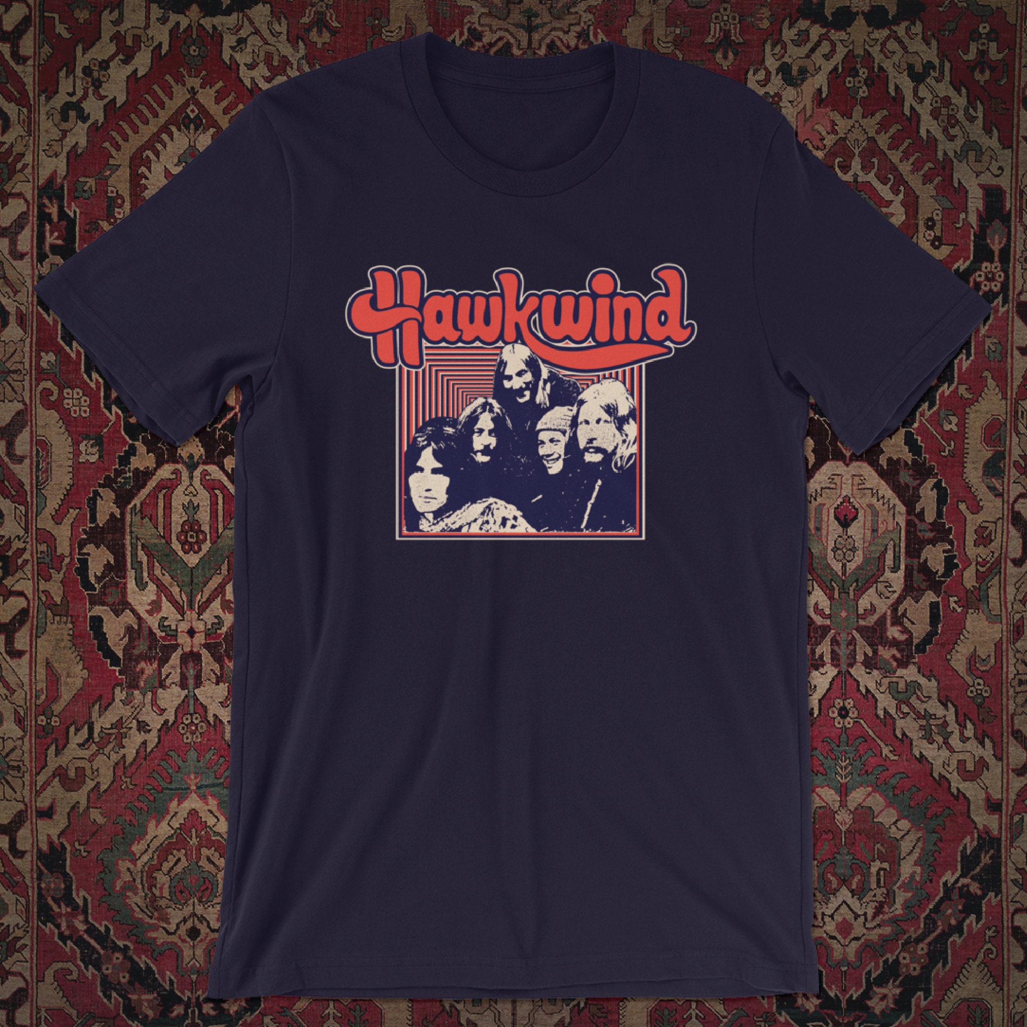 90's HAWKWIND TOUR T-shirt身幅535cm