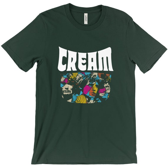Cream Band Shirt Etsy