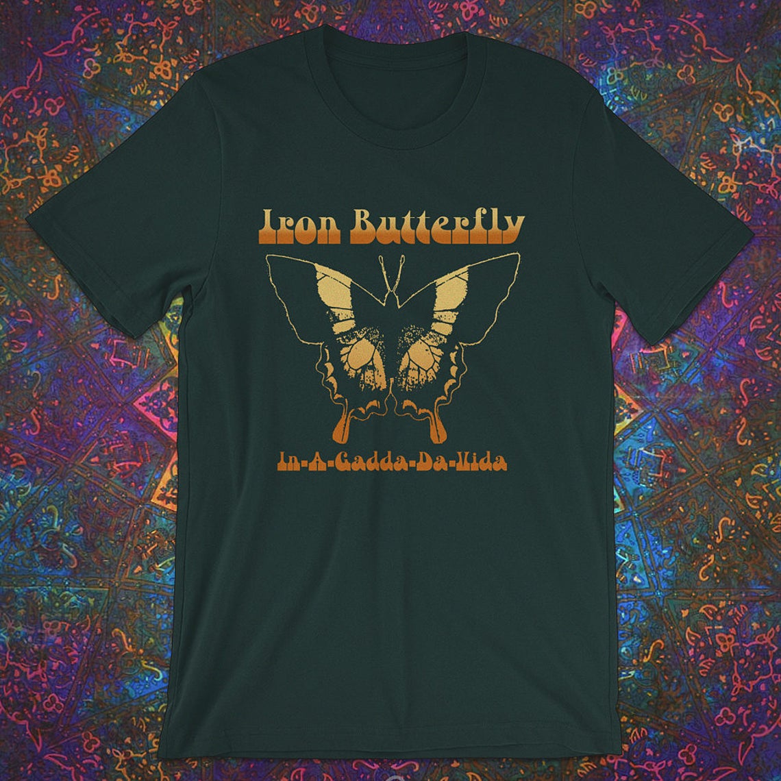 Iron Butterfly In-a-gadda-da-vida Shirt - Etsy