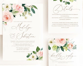 printable wedding invitation etsy printable wedding invitations template