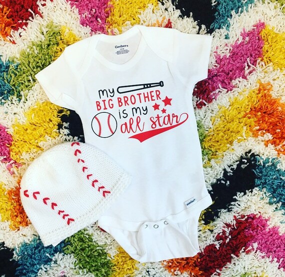 baby girl baseball onesie