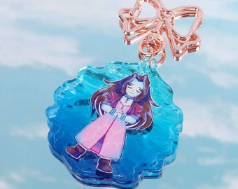 Aerith Acrylic Charm