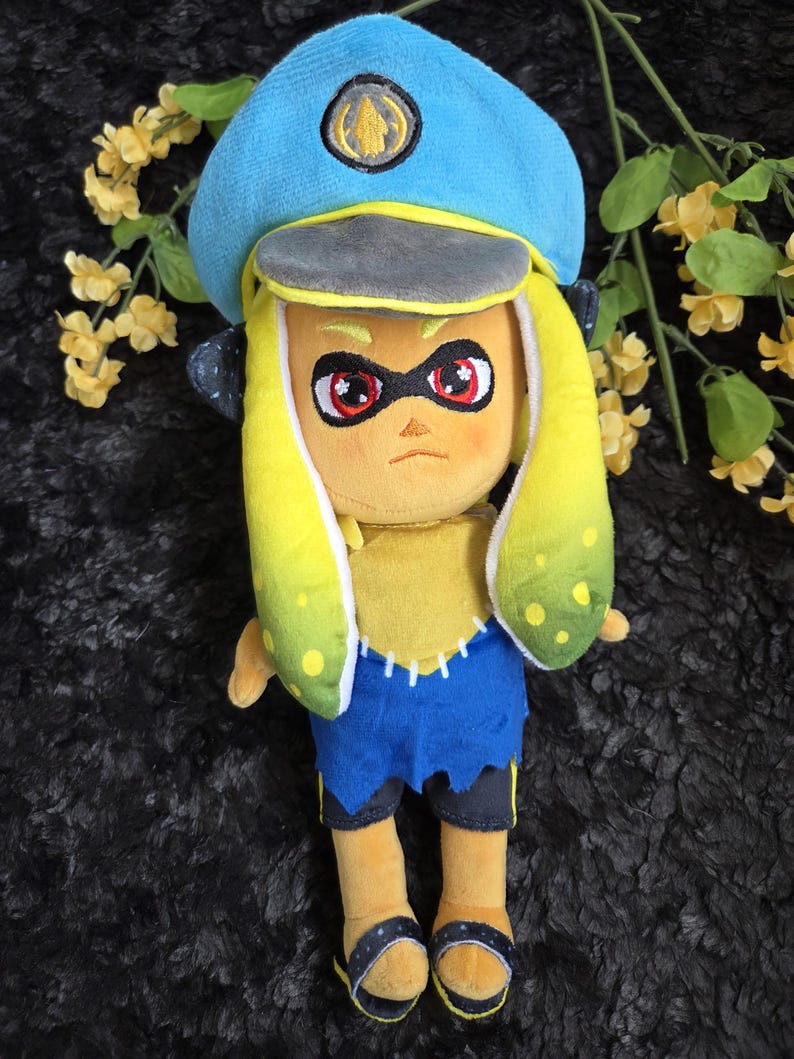 Splatoon Agent 3 and 8 Plushes - Etsy