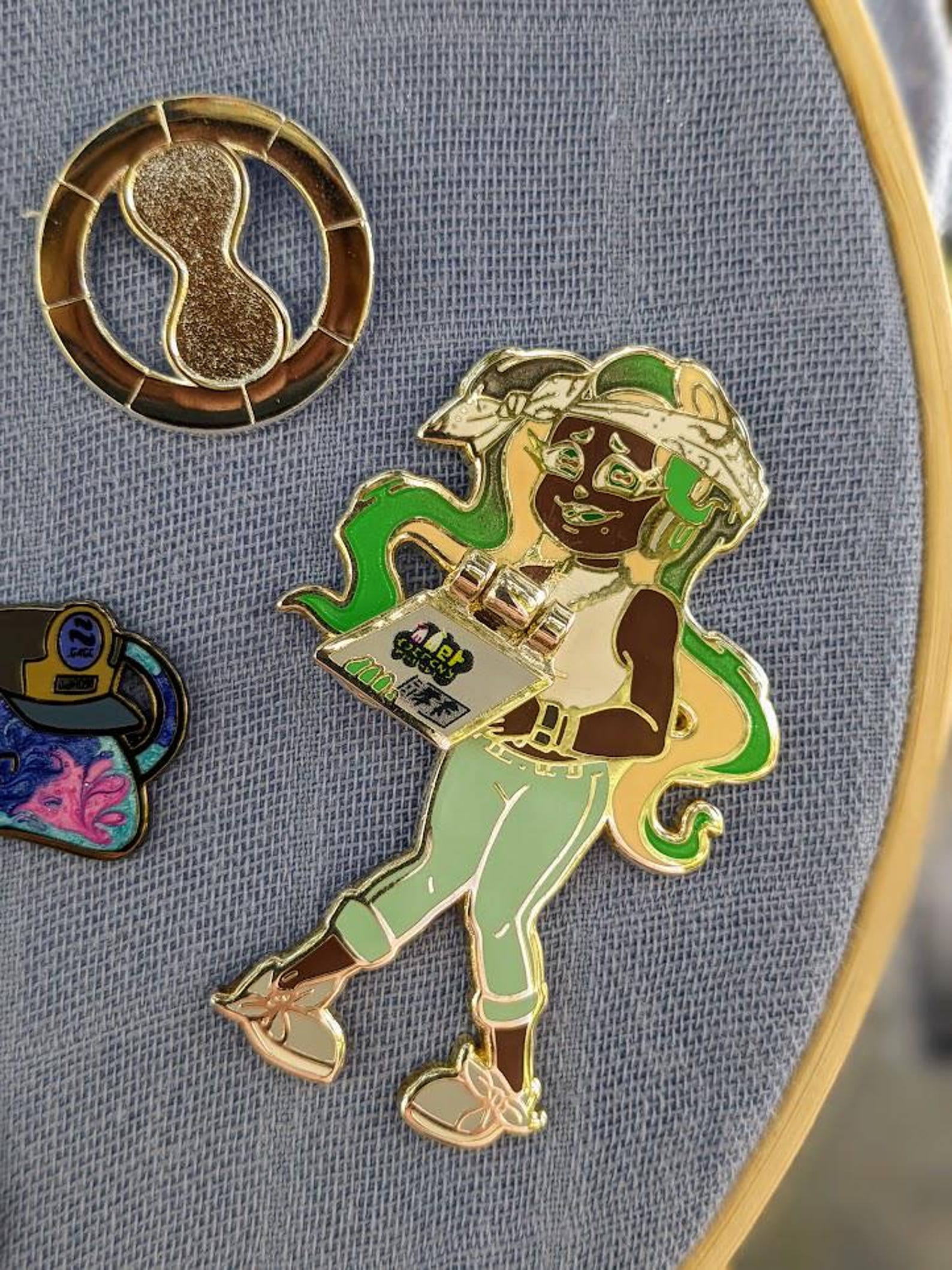 Splatoon Octoling Pin Splatoon 2 Octo Expansion Enamel Pins - Etsy