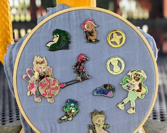 Splatoon 2 Octo Expansion Enamel Pins