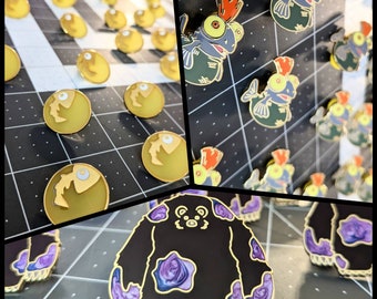 Splatoon 3 Grizzco Enamel Pins