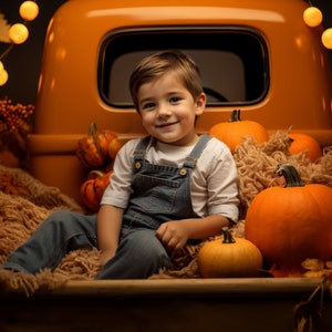 Halloween Digital Backdrop, pumpkins,  Child Photo, Baby Photography, Portrait, Mysterious Exploration, Halloween path, Halloween lights