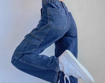 cargo baggy jeans
