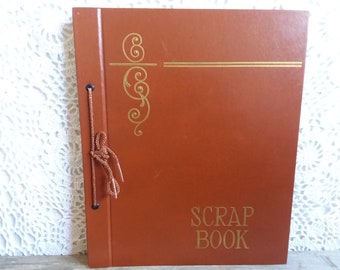 tall scrapbook film prints 3x4 photo sleeves Vintage 1960s Pik Pak photo album mid century photographs tall slim cream photograph book