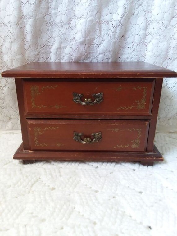 Wood Drawer Vintage Drawer Vintage Jewelry Box Wood Jewelry Etsy