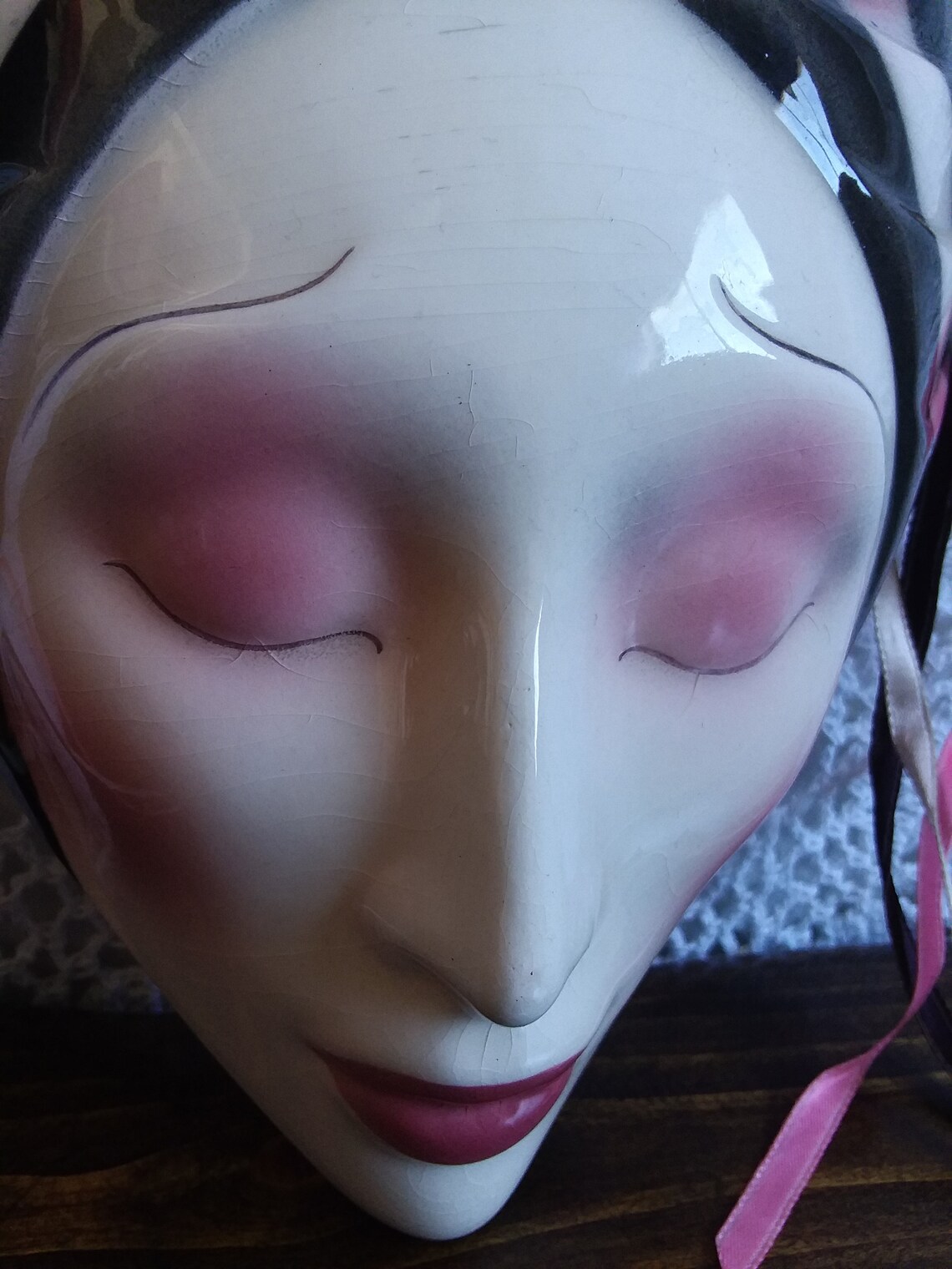 Art Mask Glass Mask Ceramic Mask Wall Art Wall Decor | Etsy