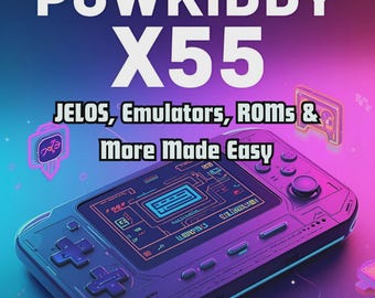 Guida all'installazione di Powkiddy X55 / Installazione JELOS, impostazioni dell'emulatore e gestione della ROM