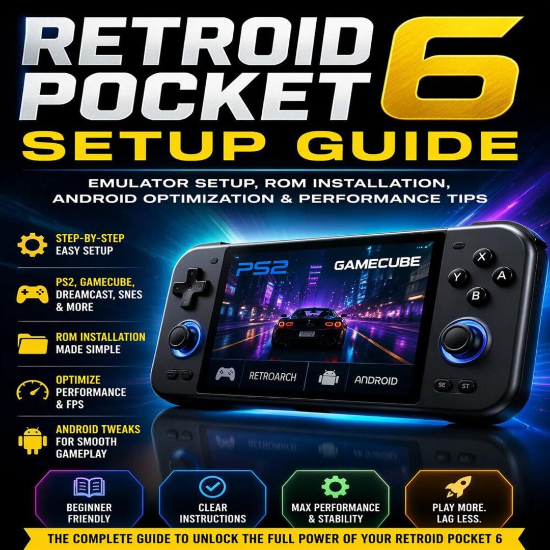 Rom Signing Setup Retroid Pocket 6 Setup Guide: Emulator Setup, ROM Installation, Android ...