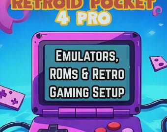 Guide d'installation du Retroid Pocket 4 Pro | Installation de l'émulateur, gestion de la ROM et jeux rétro