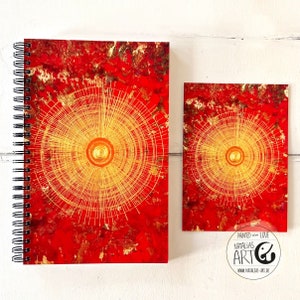 The Sun - Bundle - Quaderno con biglietto, quaderno, vuoto