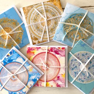 6 Mindfulness wenskaarten set II | ) Mindfulness wenskaarten