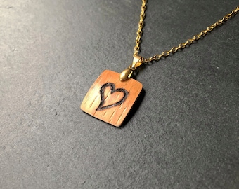 Music jewellery, gifts for musicians, ukulele wood necklace, unique gift ideas, handmade wood jewelry, upcycled fashion, quirky accessories